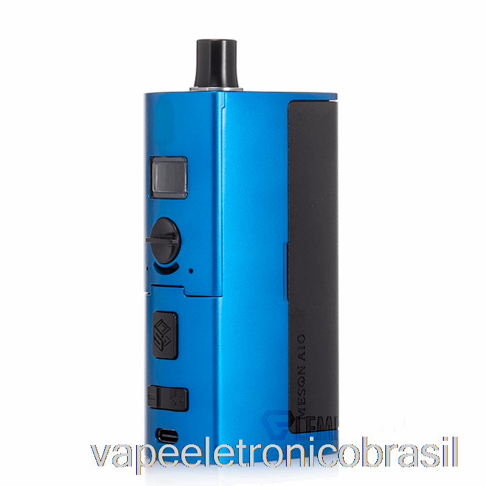 Vape Recarregável Steam Crave Meson 100w Aio Kit Azul